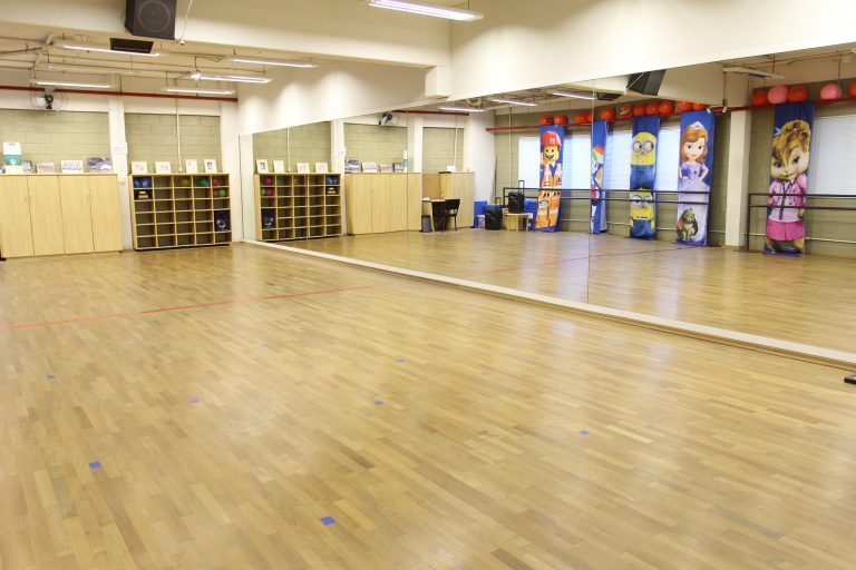 SALA DE DANÇA, EXPRESSÃO CORPORAL, BALLET E GINÁSTICA RITMICA